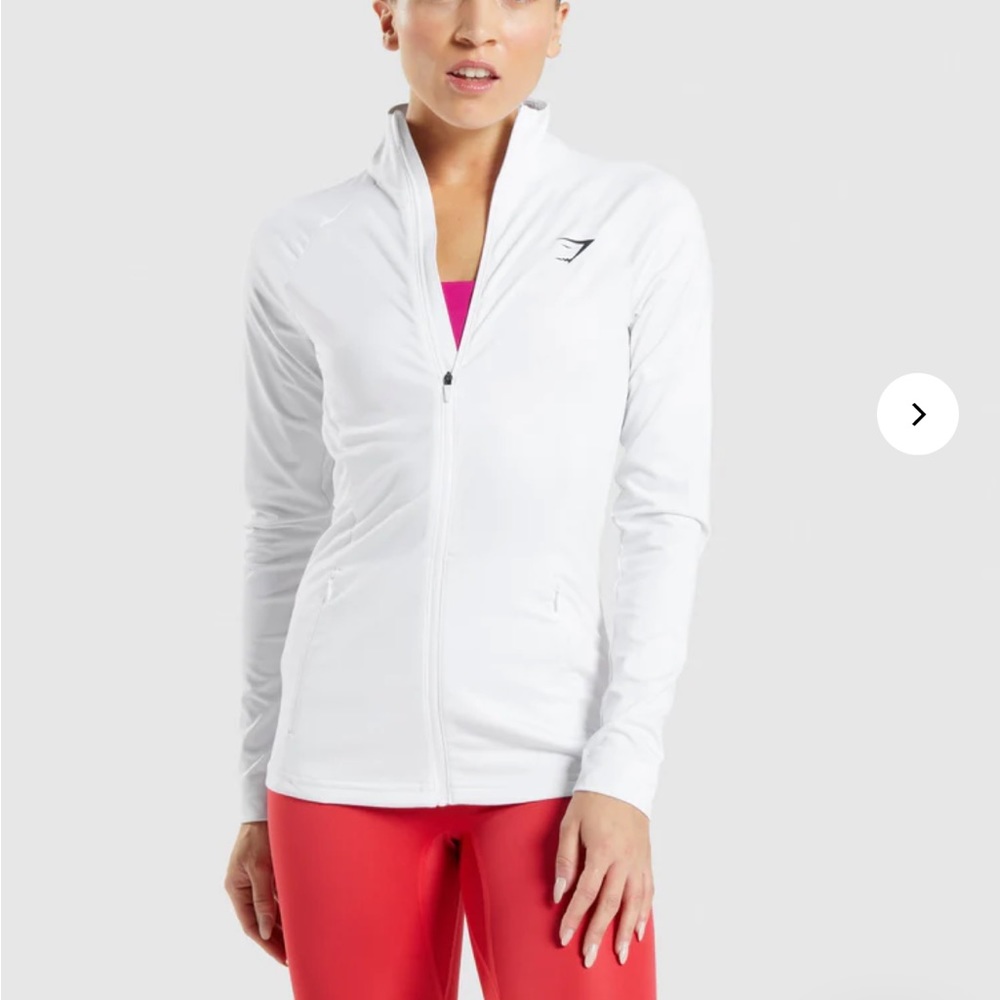Gymshark Training Jacket - White